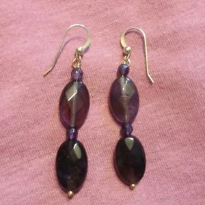 Jay King amethyst earrings